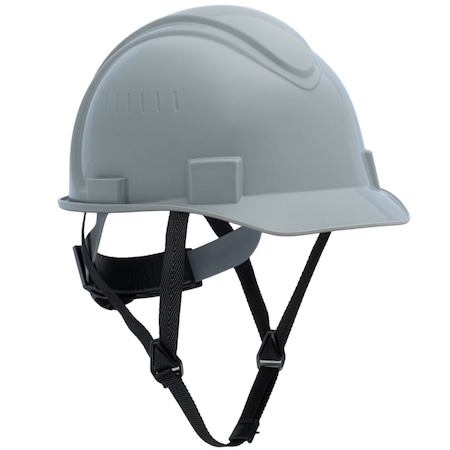 North Short Brim, Type I Non-Vented, Hard Hat w/HDPE Shell, 4-Point Textile Suspension, Wheel Ratchet Adjustm NSB20009