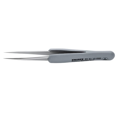 Knipex Precision Tweezers, 3 1/2 92 21 12 ESD