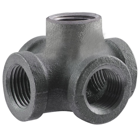 Tool 0.5 in. 5Way Cross Side Outlt Pipe TO3259915