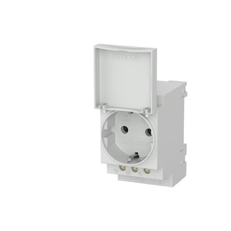 Siemens SCHUKO socket outlet 16 A with cover according to DIN VDE 0620 for installation 5TE6801