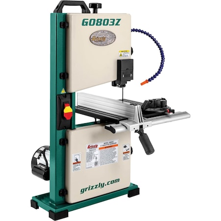 Grizzly 9" Benchtop Bandsaw w/ Laser Guide & Quick Release G0803Z