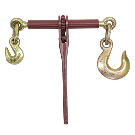 Mytee Products 5/16in - 3/8in Binder with Grab Hook one side, 1/2in Slip Hook on Other, 6600 lb... CBRS38-SH