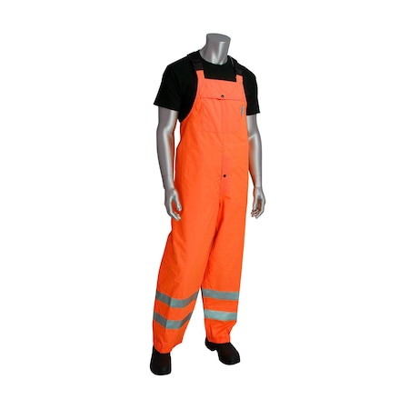 Falcon ANSI Class E Heavy Duty Waterproof Breathable Bib 353-2001-OR/L