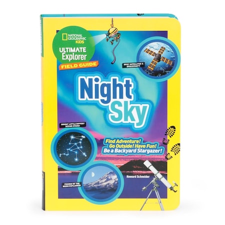 Amscope Find Your Next Adventure w/the Ultimate Explorer Field Guide: Night Sky by National Geographic Kids BK-NSNG