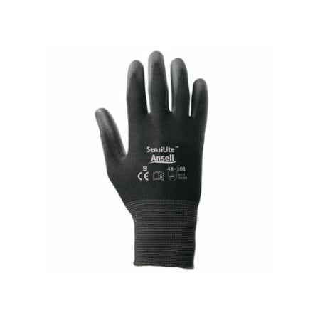 Hyflex 48-101 Coated Multi-Purpose Gloves, Size 7, Black, 12PK 012-48-101-7