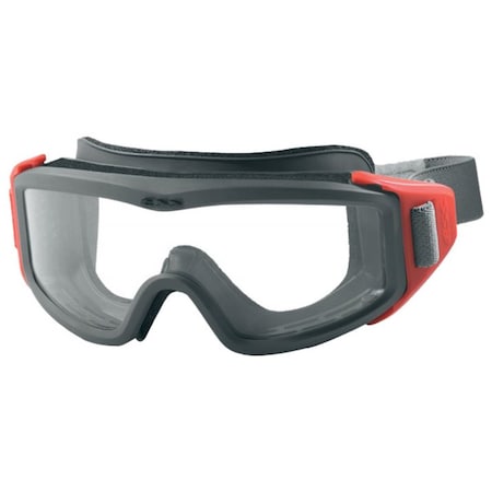 Ess Safety Firefighting Goggles, Clear Lens, Indirect Vented, Closed-Cell Face Padding, Firepro FS Series 740-0377