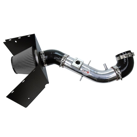 Hps Performance Air Intake Kit with Heat Shield, Polished, 827-690P