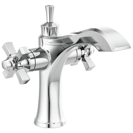 Delta Dorval Two Handle Single Hole Monoblock Bathroom Faucet 857-DST