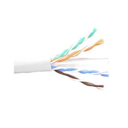 Icc CAT6e CMR PVC CABLE WHITE ICC-ICCABR6E-WH
