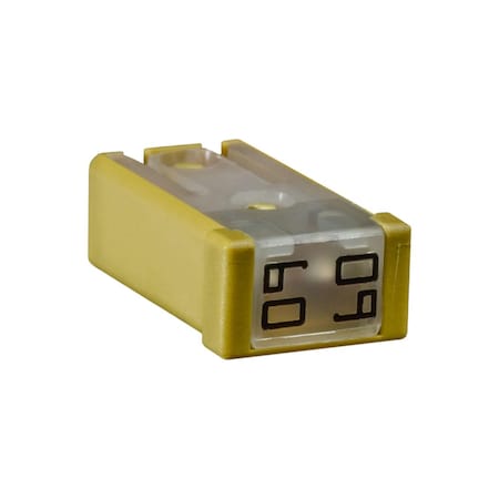 Auveco Mcase Slotted 60 Amp Fuse, 3PK 22815
