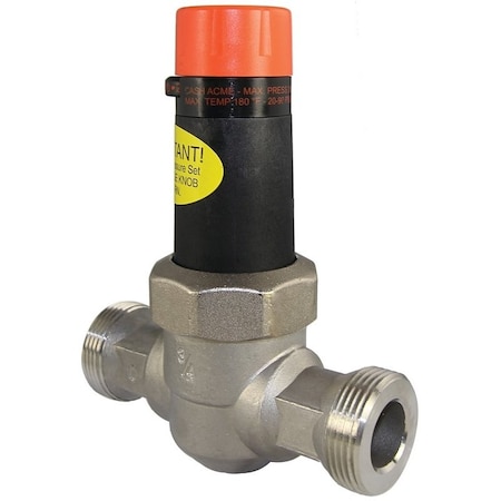 Cash Acme Valve Pressure Regulate Ss 3/4 22263-0045