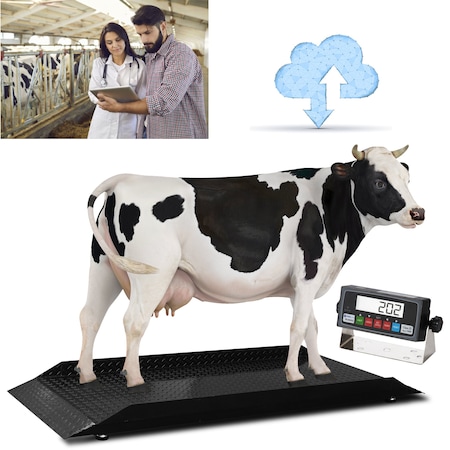 Prime Systems Prime Scales Cattle Scale Livestock Scale w Indicator PS-4KCS-L