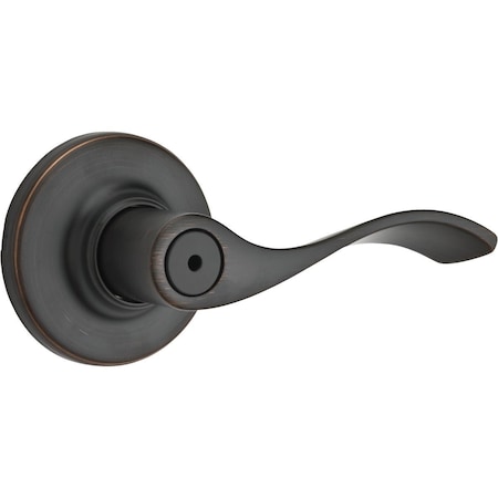 Kwikset Venetian Bronze Balboa Privacy Door Lever 300BL 11P CP K6 V1