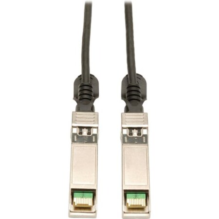 Tripp Lite 2.5M SFP+ 10GBASE-CU TWINAX PASSIVE COPPER CABLE BLACK 8FT N280-008-BK