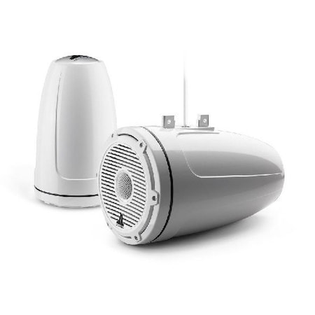 Jl Audio 8.8in Tower Speakers, White Classic Grille, WHITE TWEETER, 93691, 010-03857-00, 2PK 93691/010-03857-00
