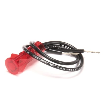 Jackson Indicator Light, Red, 250 Volt 5945-504-07-18