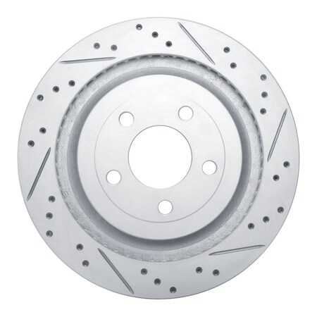 Dynamic Friction Co DFC Geoperformance Rotor - Drilled and Slotted 830-54074R