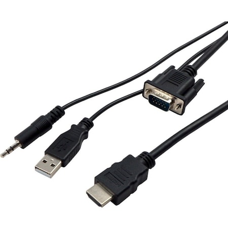 Visiontek Products VGA TO HDMI 1.5M ACTIVE CABLE M/M 900824