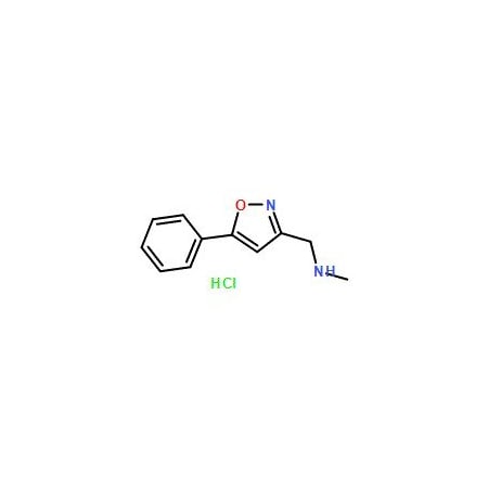 Ak Scientific N-Methyl-1-(5-phenylisoxazol-3-yl)methanamine hydrochloride (250mg), CAS 852227-91-9 3202AC-250mg