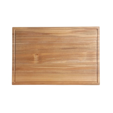 Kenmore Elite Kenosha 29 Inch Acacia Wood Cutting Board with Groove Handles 126346.01