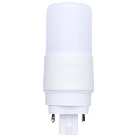 Satco 5W, PL LED, G24D Base, Frost Finish, Type A/B Dual Ballast, 3000K, 120-277V S21431