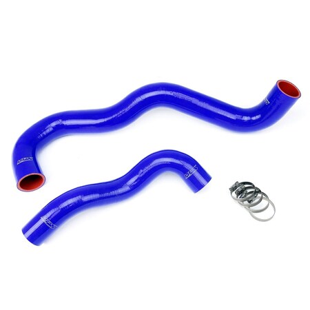 Hps Performance High Temp Reinforced Silicone Radiator Coolant Hose Kit, Blue, 57-1075-BLUE