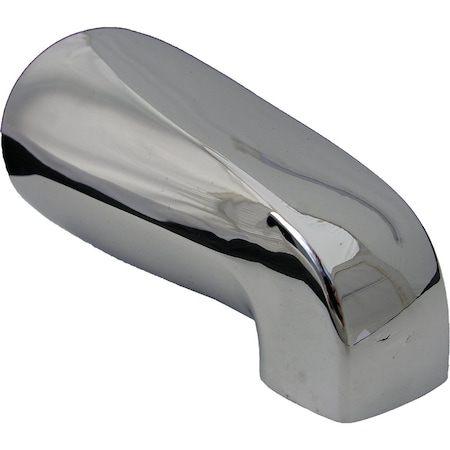 Westlake Pipe & Fittings 5/8'' Slip-Fit Chrome Bathtub Spout 08-1011