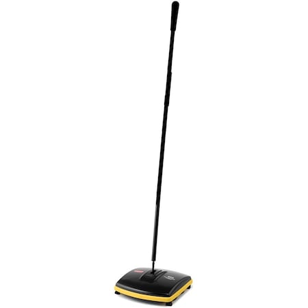 Rubbermaid Commercial Manual Floor and Carpet Sweeper, 6-1/2" FG421288BLA