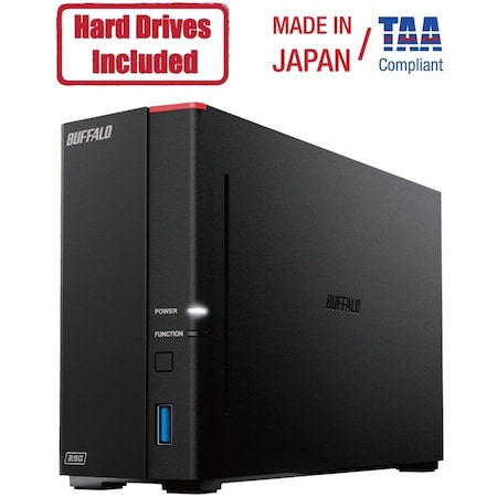 Buffalo LinkStation 710 1-Bay 8TB Personal Cloud NAS Storage Hard Drives Included LS710D0801