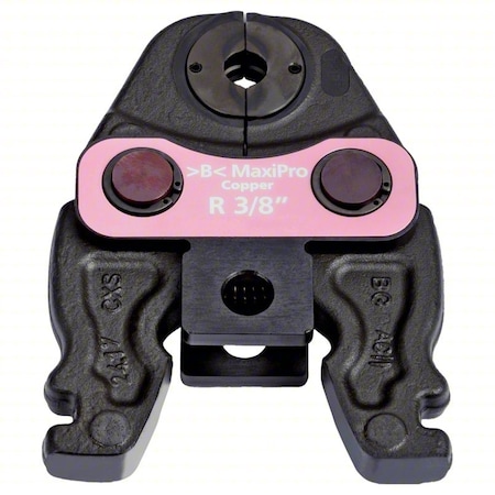 Rothenberger Press Jaw, Steel, 3/8 in Pipe Size 1000001750