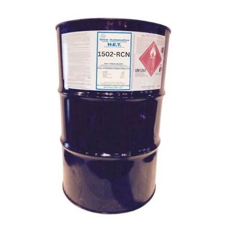 Grow Automotive Slow Lacquer Thinner, Drum, 53 Gallon Drum 1502RCN/DR