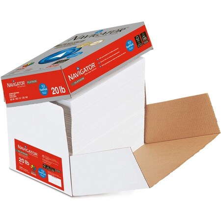 Navigator Platinum Digital Inkjet, Laser Copy Multipurpose Paper White, White, 2500PK SNANPL11FP