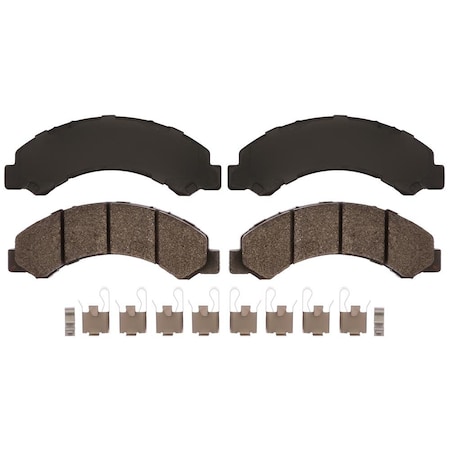 Acdelco PAD KIT FRT DISC BRK, Disc Brake Pad Set,  17D825MH