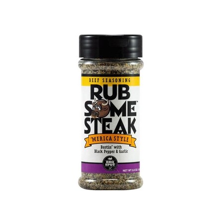 Rub Some Steak Seasoning Rub Black Pepper & Garlic 5.3 oz OW85330