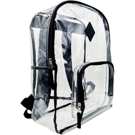 Sparco Clear Backpack, 17" x 12" x 5" SPR61617