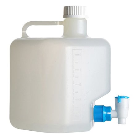 Zoro Select Carboy, Polypropylene, 270 mm H, Colorless BNP05A