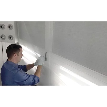 Rbl Products Drip Trap and Overspray Netting, 160 ft L x 72 in W, Monofilament Nylon, White 760-W