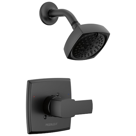 Peerless Ezra Shower Only Trim Kit Matte Black PTT14271-BL