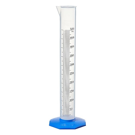 Nalgene Graduated Cylinder, Colorless, PK8 3662-0500