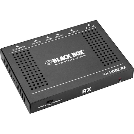 Black Box Black Box HDMI Extender Receiver, HDMI 2.0 VX-HDB2-RX