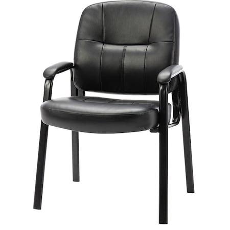 Lorell Armchair, Black, Leather LLR60122
