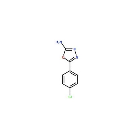 Ak Scientific 5-(2-Chlorophenyl)-1, 3, 4-oxadiazol-2-amine (250mg), CAS 2138-98-9 7260AD-250mg