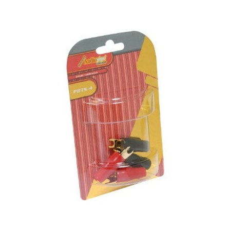 Audiopipe 4 Gauge Spade Terminals, 4PK PBTS4