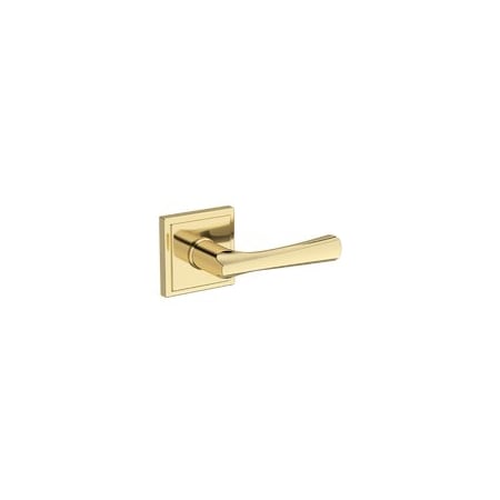 Baldwin Residential Door Levers Passage Right Hand Non-Lacquered Brass PSWYNSSR031