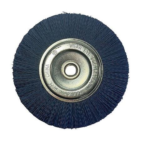 Dico Abrasive Wheel Brush, 4500 RPM, Blue 7200072