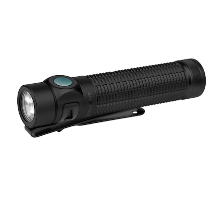 Olight 1600 Lumen Rechargeable EDC Flashlight, Black Baton 4 Pro