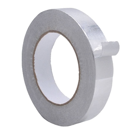 Wod Tape Commercial Grade Aluminum Foil Tape Multipurpose for HVAC and Insulation: 1 in. x 50 yds, 48PK WOD AFT16A-01000-48-50-SIL