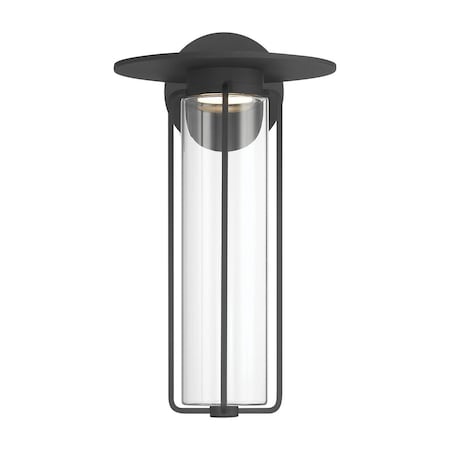 Euf Florin, Outdoor, 16", Sand Black, Clear Glass 49904-017