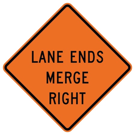 Sign Solutions Usa Traffic Sign, 36 in Width, Aluminum Sign, Diamond DUS06WZO3636W9-2R