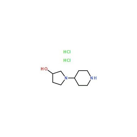 Ak Scientific 1-(4-Piperidinyl)-3-pyrrolidinol dihydrochloride (1g), CAS 1220019-95-3 1891AD-1g